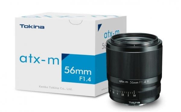 Анонсирован объектив Tokina atx-m 56mm F/1.4 для Fujifilm