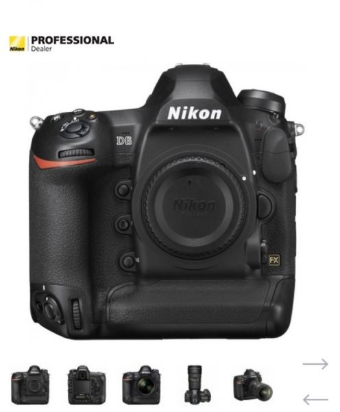 Nikon D6 получил обновление прошивки v1.31