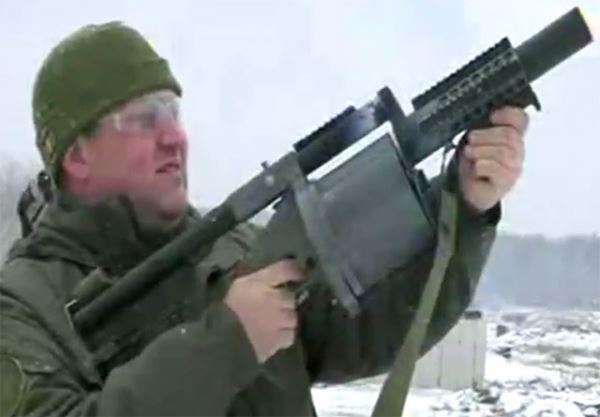«Шустер-40»: на Украине представили собственный барабанный гранатомёт