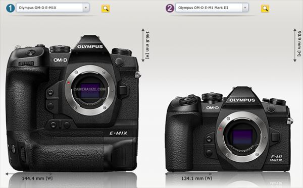 СМИ: новая камера Olympus получит дизайн схожий с E-M1 Mark III